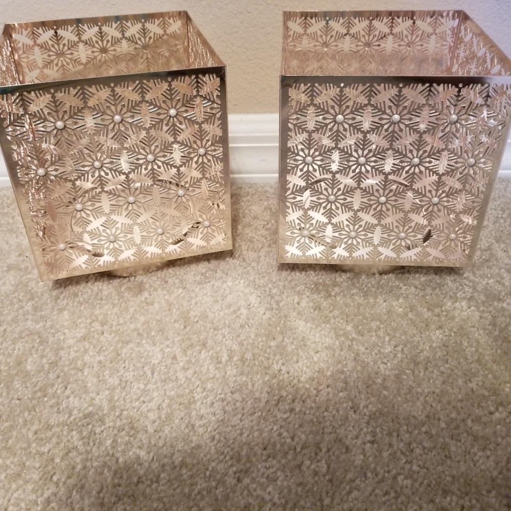 Bath and body works candle holders